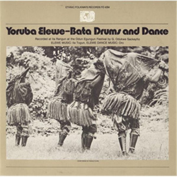 Smithsonian Folkways Smithsonian Folkways FW-04294-CCD Yoruba Bata Drums- Elewe Music and Dance FW-04294-CCD